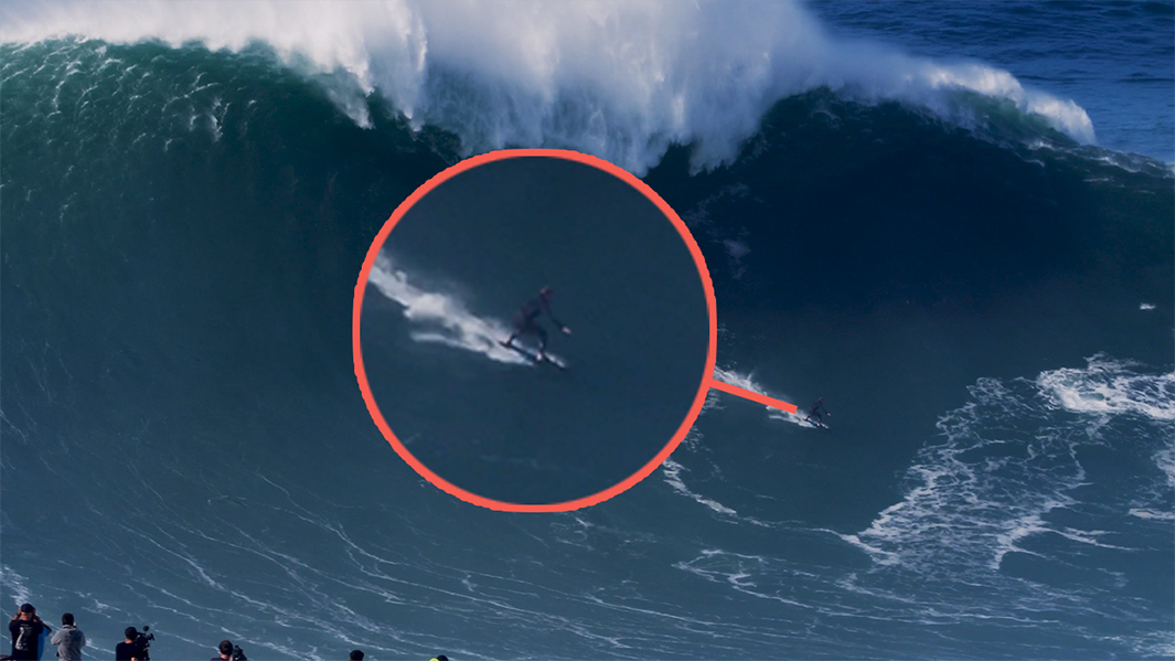 Sebastian Steudtner surfa onda gigante e bate recorde mundial