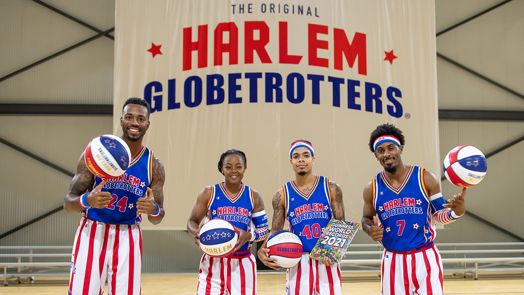 Novos recordes da Harlem Globetrotters para o Dia do Guinness World Records 2020   