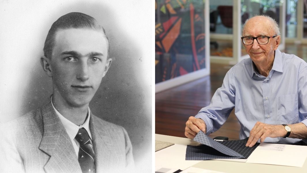 WalterOrthmann Longets career in the same company split image