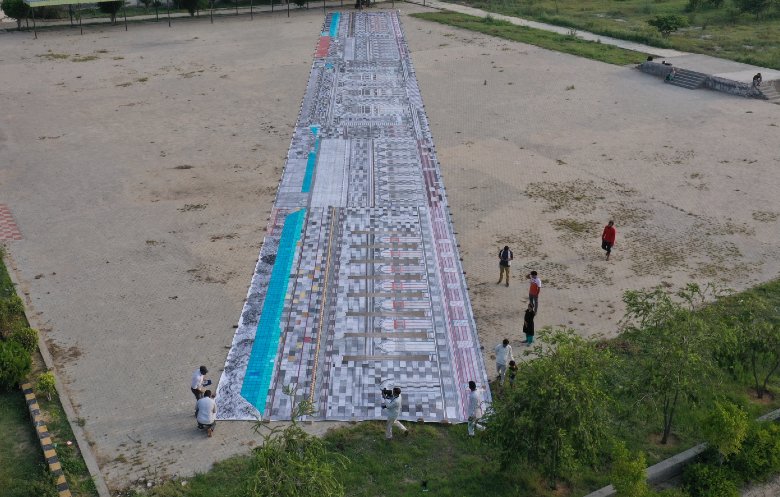 Largest Drawing By A Team Guinness World Records